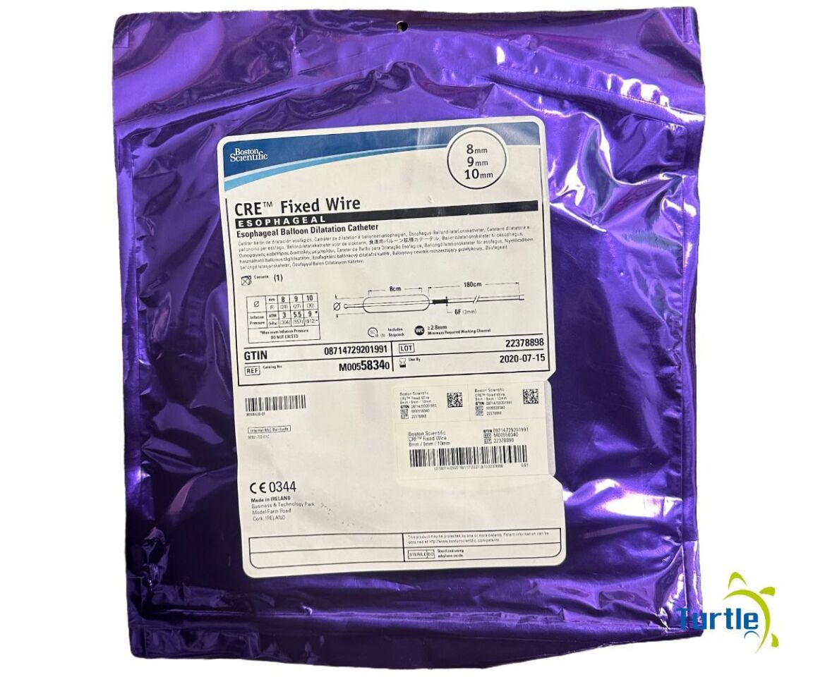 Boston Scientific CRE Fixed Wire ESOPHAGEAL Esophageal Balloon Dilatation Catheter 8 mm 9 mm 10 mm REF M00558340 EXPIRED