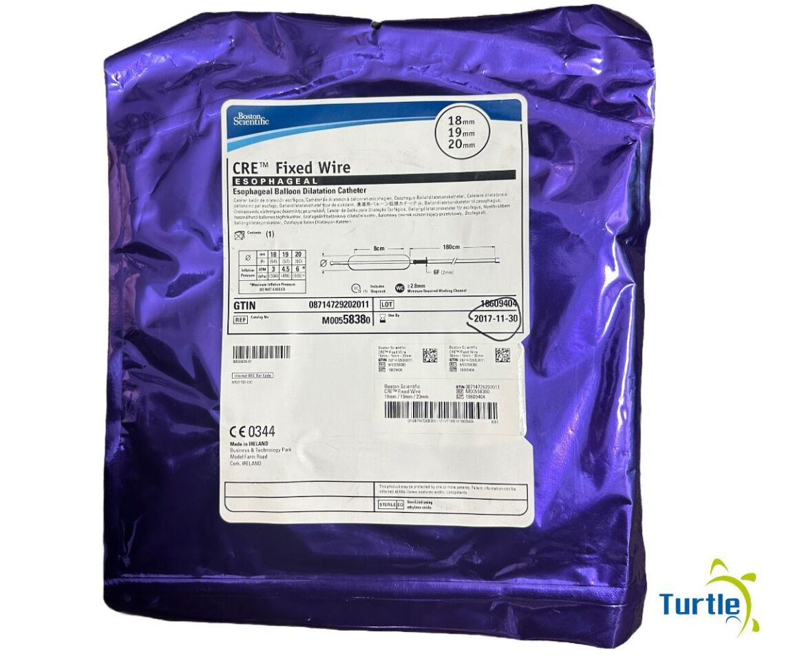 Boston Scientific CRE Fixed Wire ESOPHAGEAL Esophageal Balloon Dilatation Catheter 18 mm 19 mm 20 mm REF M00558370 EXPIRED