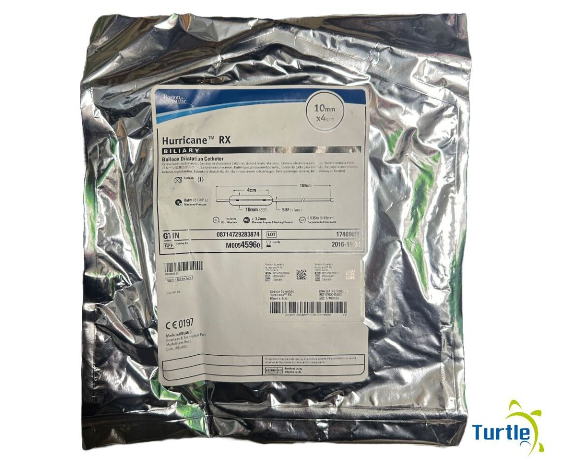 Boston Scientific Hurricane RX BILIARY Balloon Dilatation Catheter 10mm x 4cm REF M00545960 EXPIRED