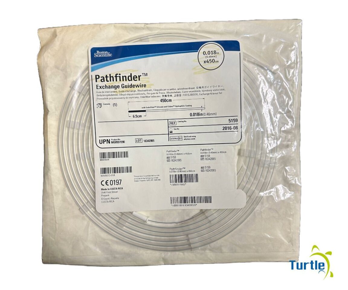 Boston Scientific Pathfinder Exchange Guidewire 0.018in(0.46mm) x 450 cm REF 5159 EXPIRED
