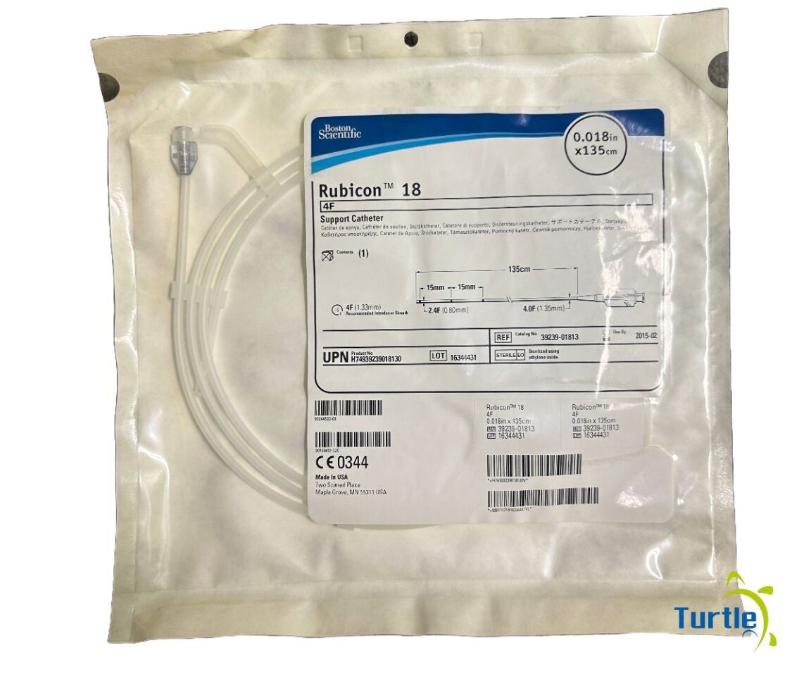 Boston Scientific Rubicon 18 4F Support Catheter 0.018In x 135cm REF 39239-01813 EXPIRED