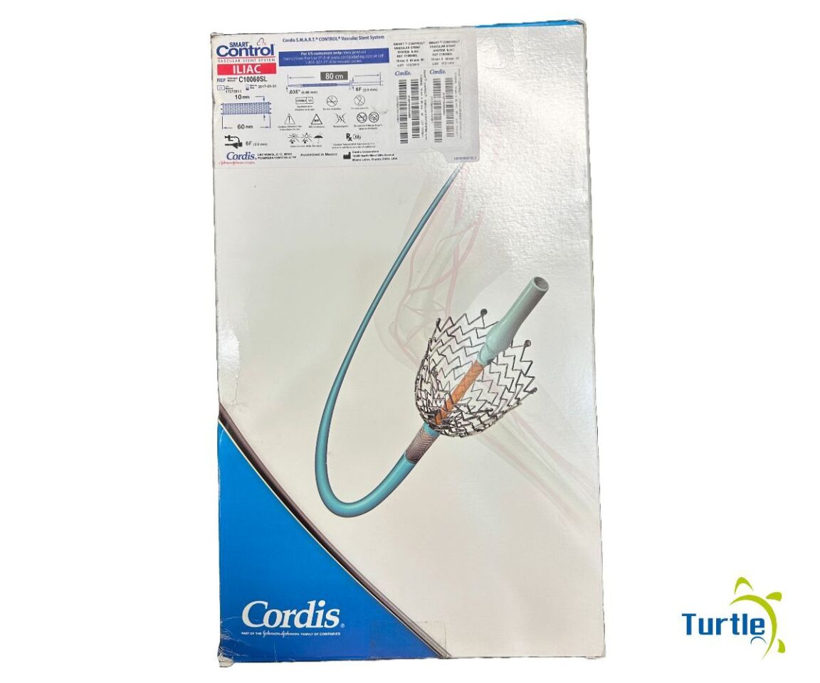 Cordis S.M.A.R.T. CONTROL Vascular Stent System ILIAC 10mm x 60mm 6F 80cm REF C10060SL EXPIRED