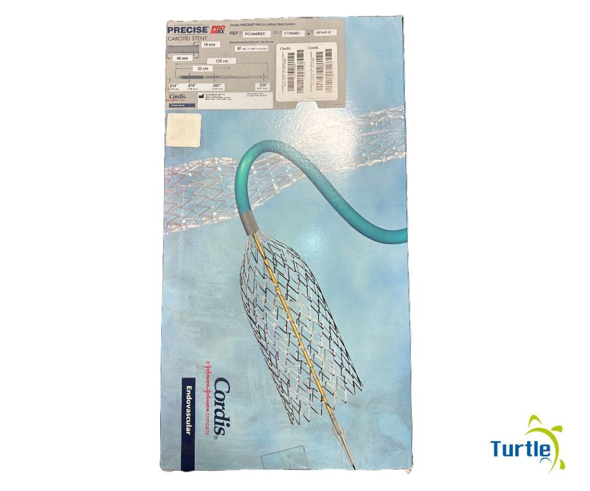 Cordis PRECISE PRO Rx Nitinol Stent System CAROTID STENT 10mm x 40mm 6F 135cm REF PC1040RXC EXPIRED