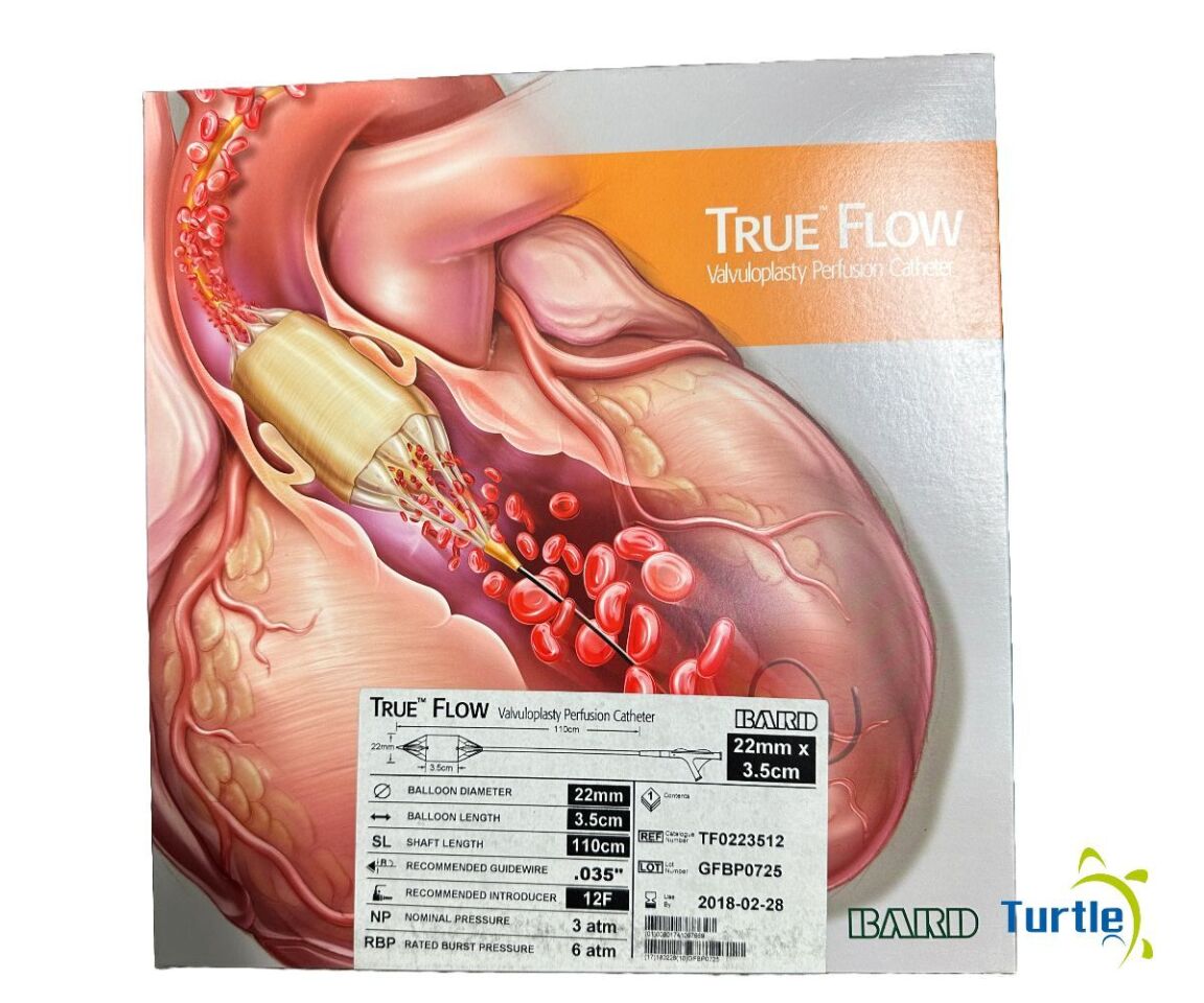 BARD TRUE FLOW Valvuloplasty Perfusion Catheter 22mm x 3.5cm REF TF0223512 EXPIRED
