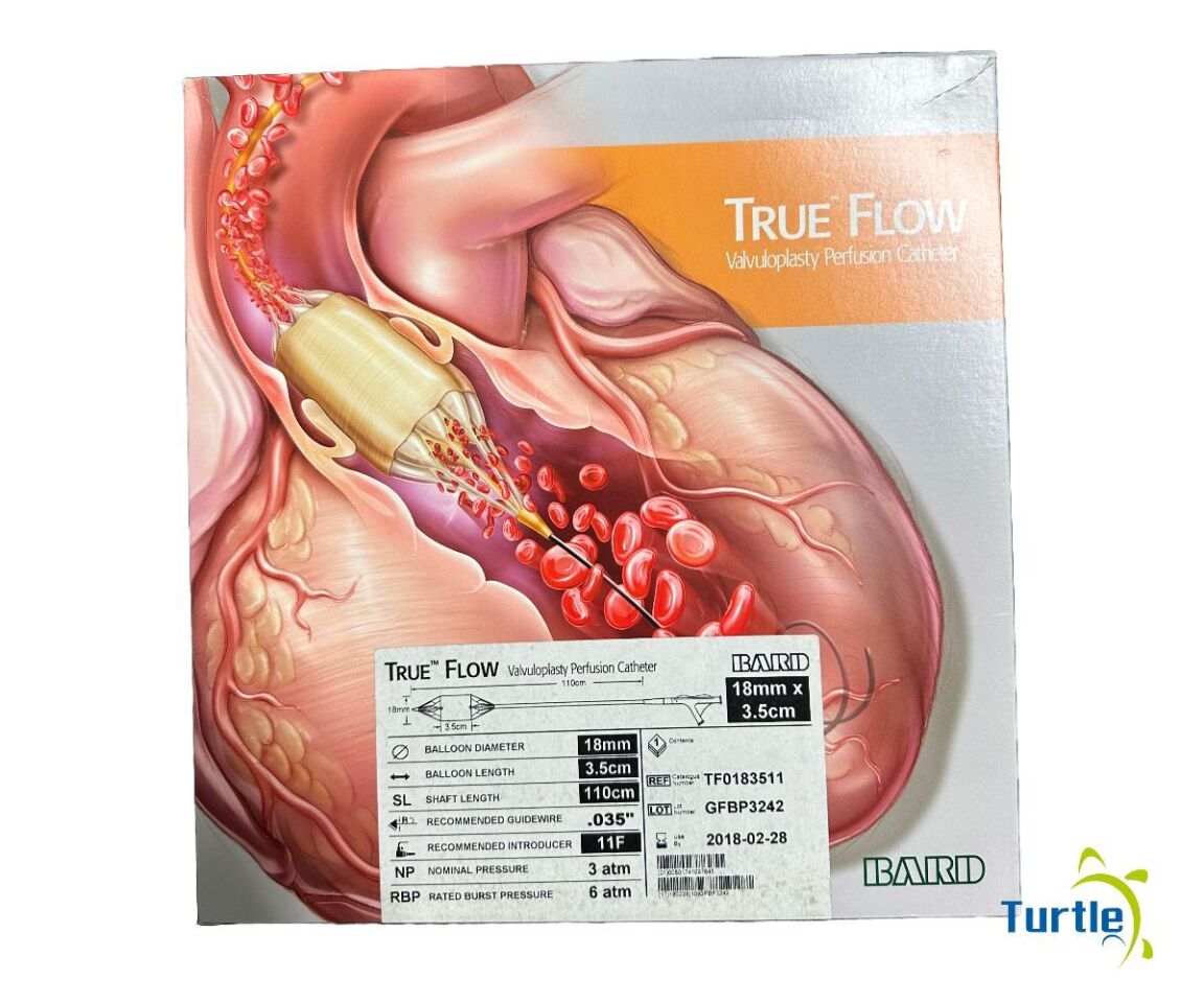 BARD TRUE FLOW Valvuloplasty Perfusion Catheter 18mm x 3.5cm REF TF0183511 EXPIRED