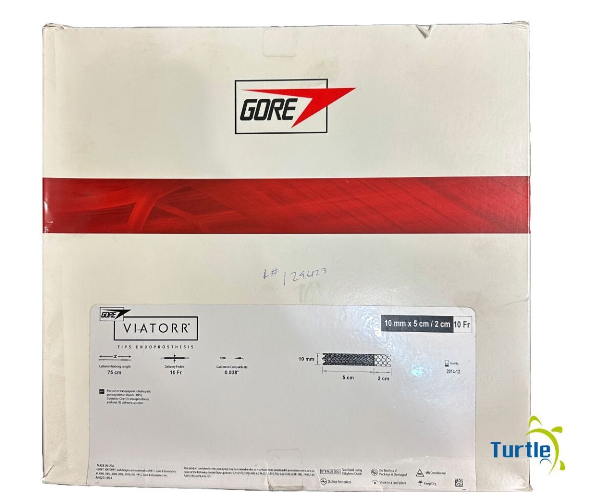 GORE VIATORR TIPS ENDOPROSTHESIS 10 mm x 5 cm / 2 cm 10 Fr 75 cm REF PTB105275 EXPIRED