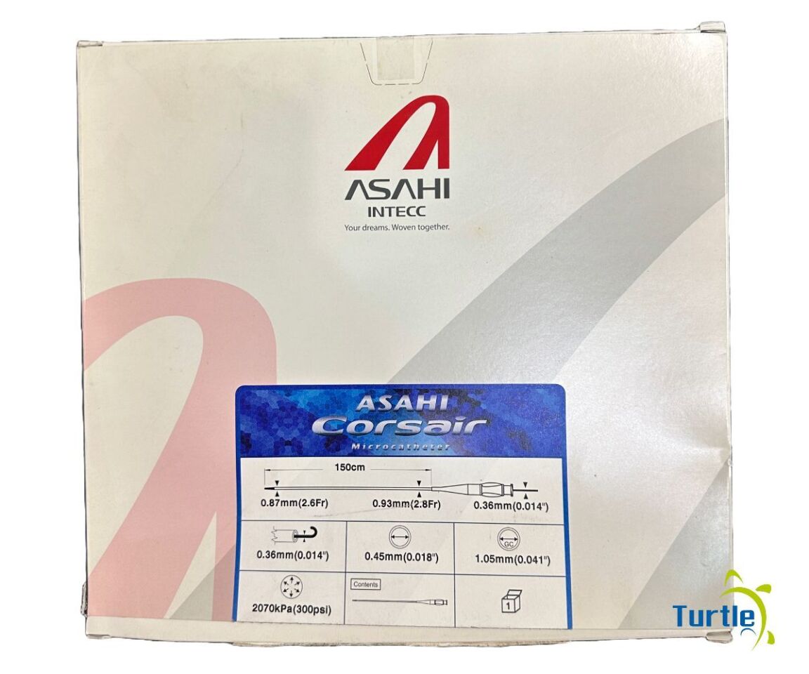 ASAHI Corsair microcatheter 150cm 0.36mm (0.014in) EXPIRED REF CSW150-26N EXPIRED