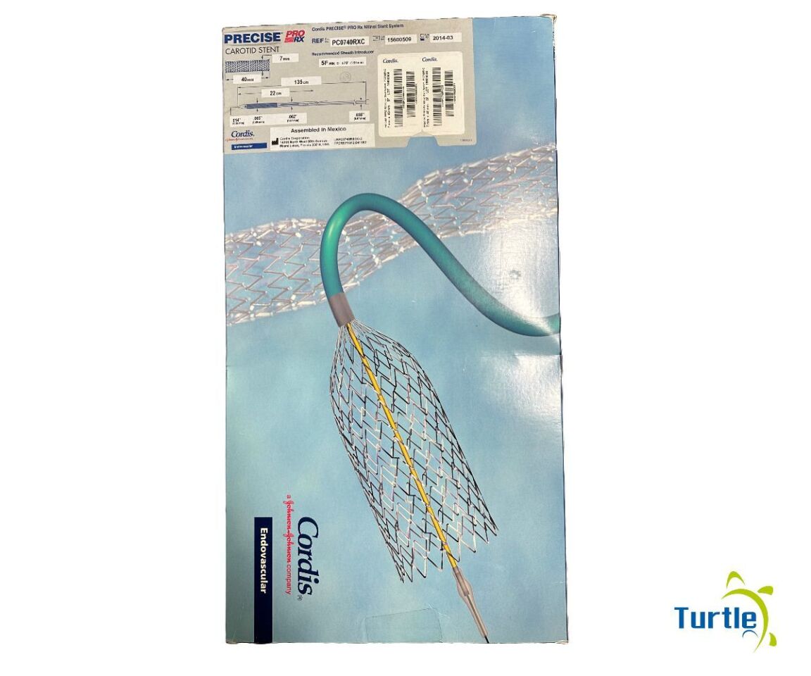 Cordis PRECISE PRO Rx Nitinol Stent System CAROTID STENT 7mm x 40mm 135cm REF PC0740RXC EXPIRED