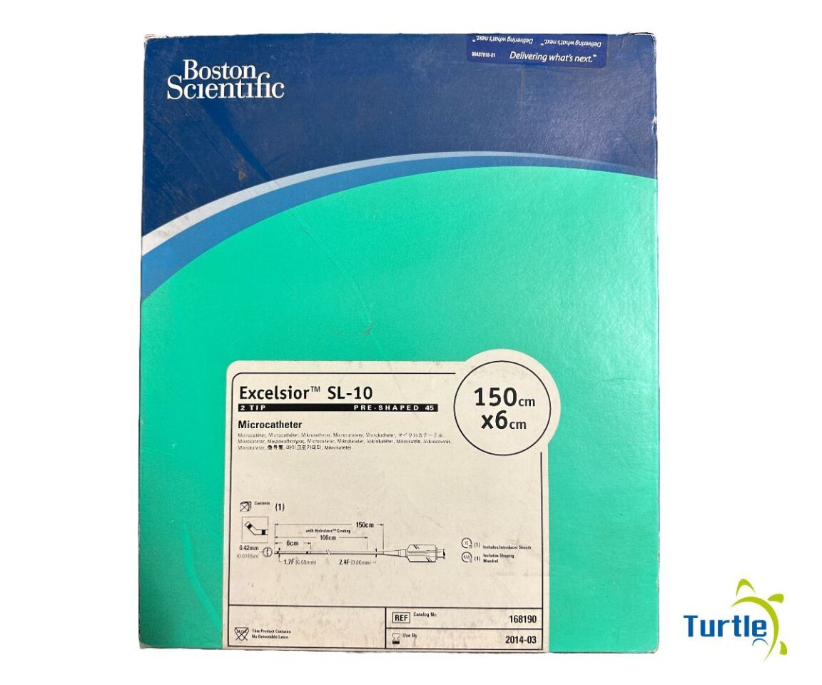 Boston Scientific Excelsior SL-10 2 TIP PRE-SHAPED 45 Microcatheter 150cm x 6cm REF 168190 EXPIRED