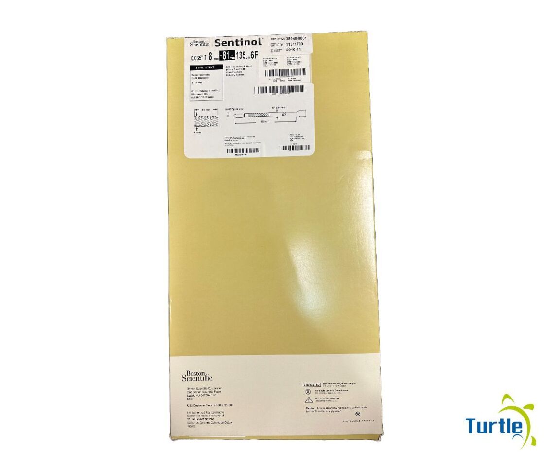 Boston Scientific Sentinol Biliary Stent 0.035in 8mm 81mm 135mm 6F REF 38948-8801 Expired