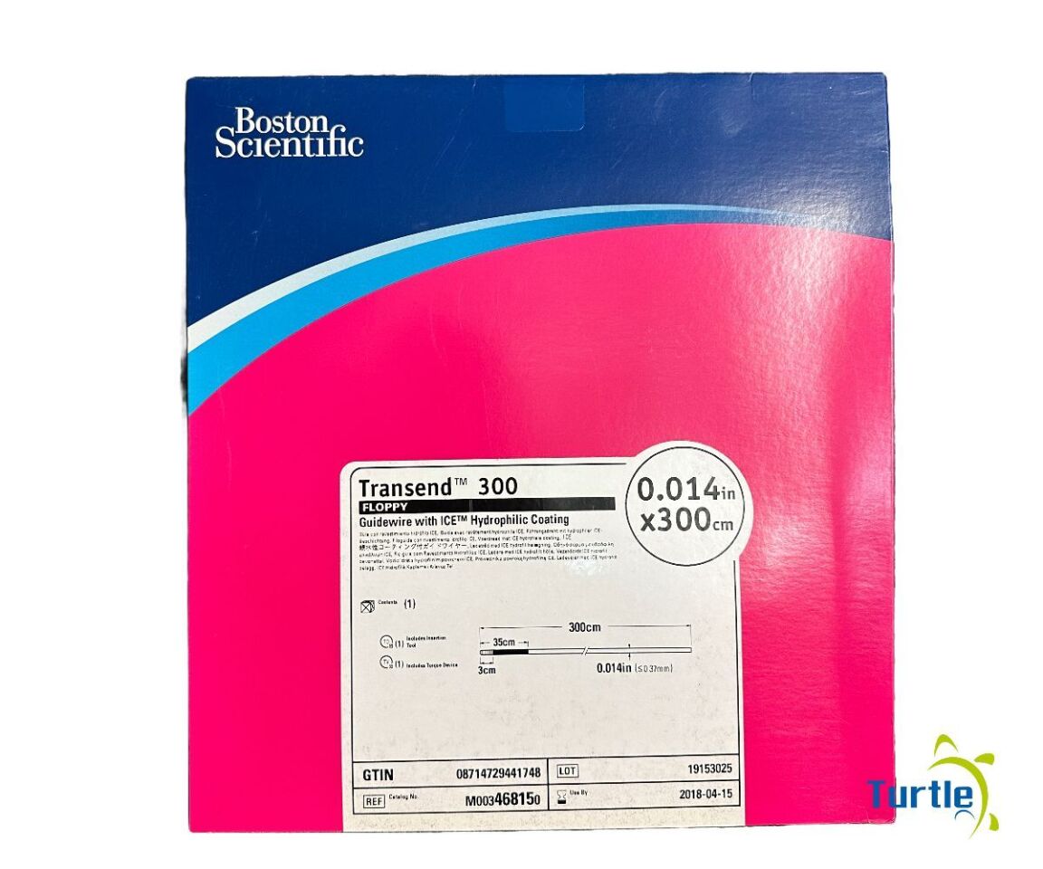 Boston Scientific Transend 300 FLOPPY Guidewire with ICE Hydrophilic Coating 0.014in x 300cm REF M003468150 EXPIRED