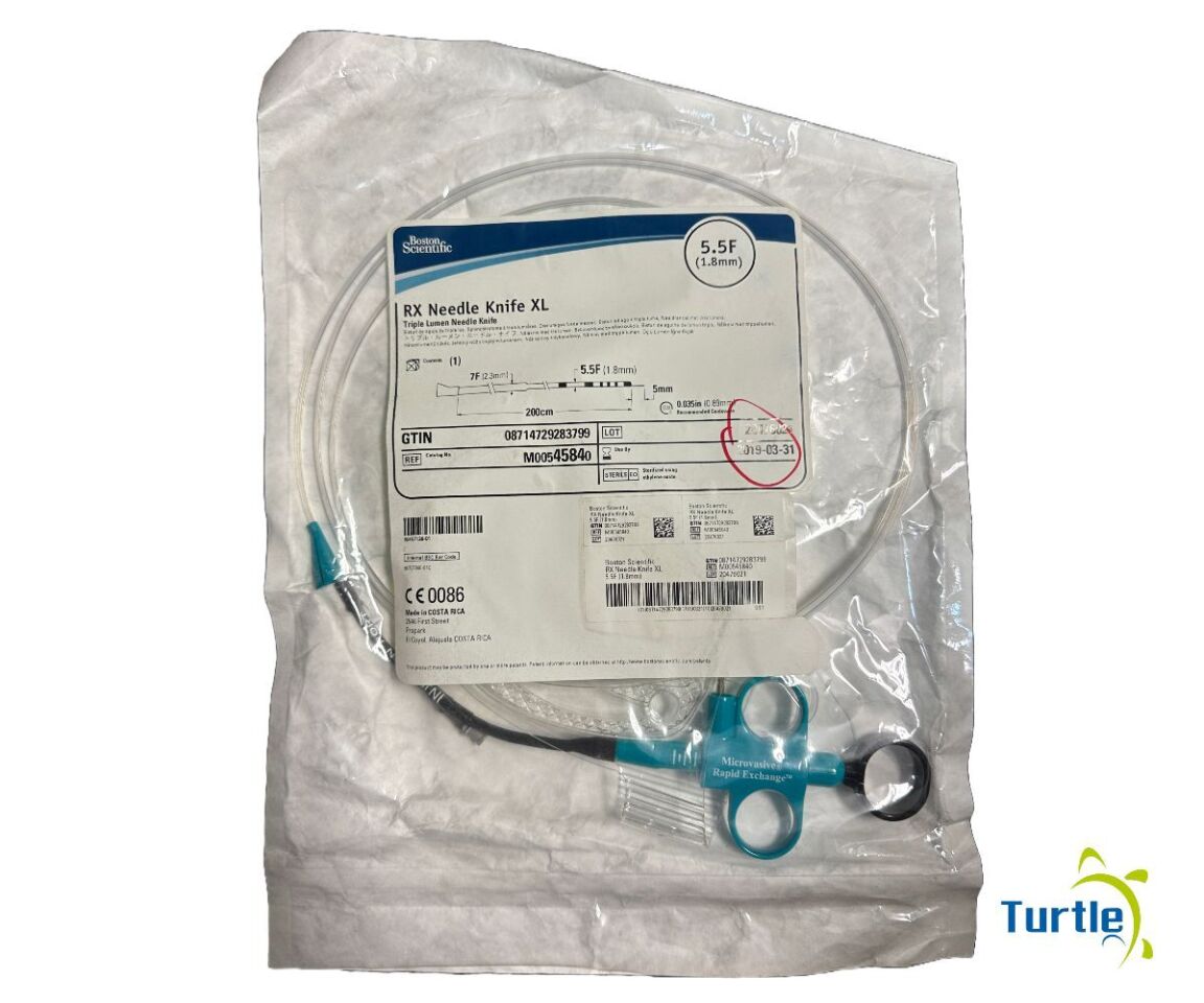 Boston Scientific RX Needle Knife XL Triple Lumen Needle Knife 5.5F (1.8mm) REF M00545840 EXPIRED