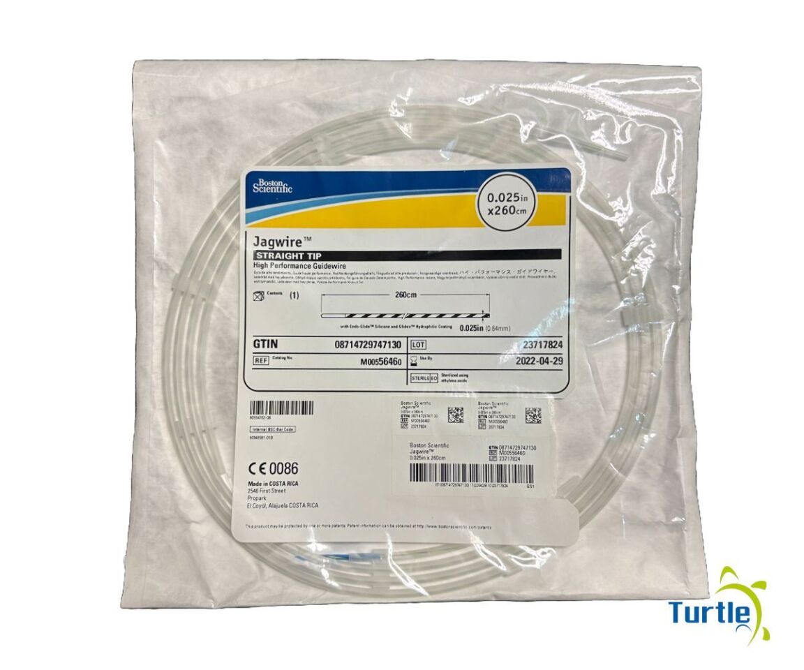 Boston Scientific Jagwire STRAIGHT TIP High Performance Guidewire 0.025in x 260cm REF M00556460 EXPIRED 2022-04-29