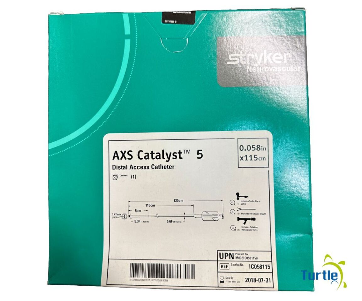 Stryker Neurovascular AX Catalyst 5 Distal Access Catheter 0.058in x 115cm REF IC058115 EXPIRED