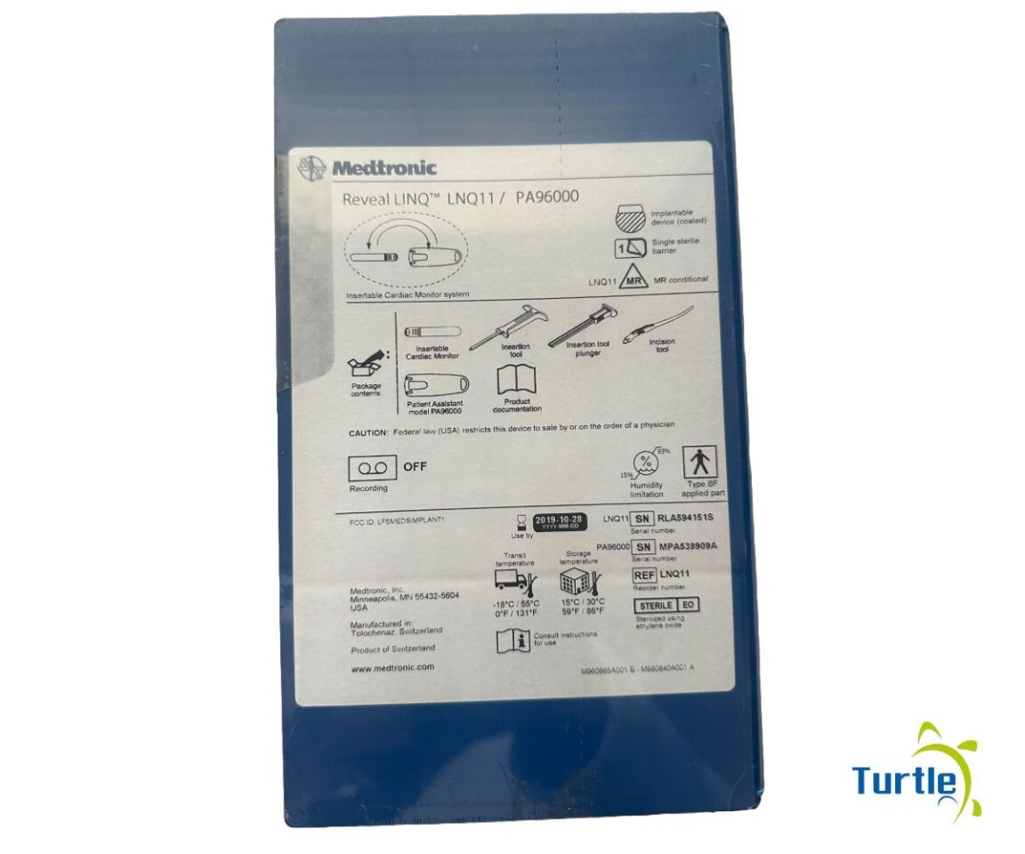 Medtronic Reveal LINQ Insertable Cardiac Monitor svstem LNQ11 / PA96000 REF LNQ11 EXPIRED