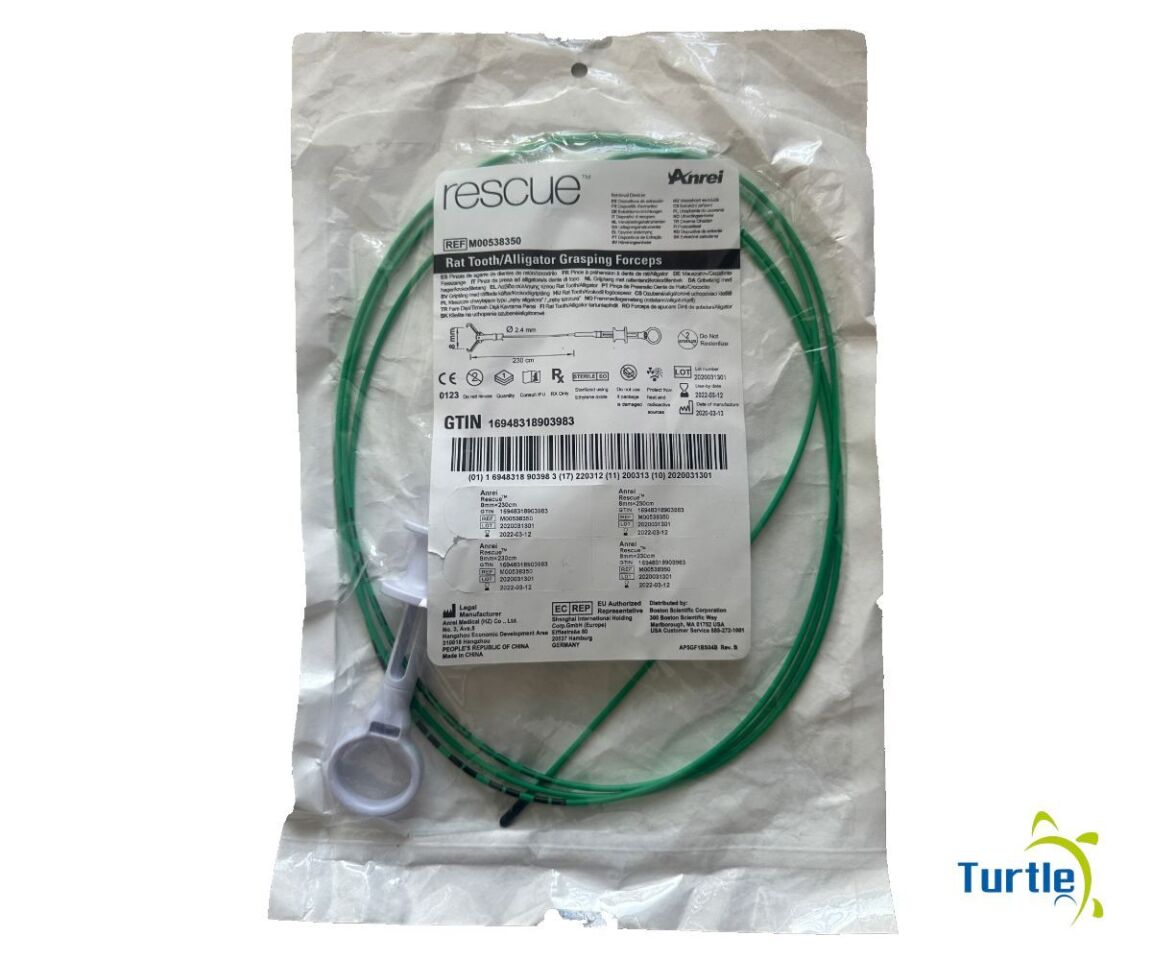 Anrei Rescue Rat Tooth/Alligator Grasping Forceps 230 CM REF M00538350 EXPIRED 2022-03-12