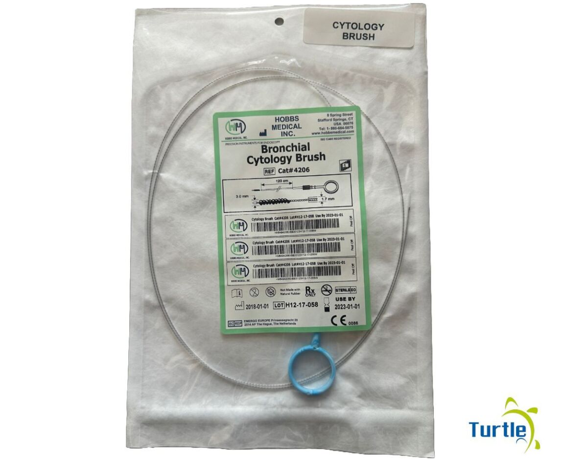 HOBBS MEDICAL INC Bronchial Cytology Brush 120 cm REF Cat#4206 EXPIRED 2023-01-01