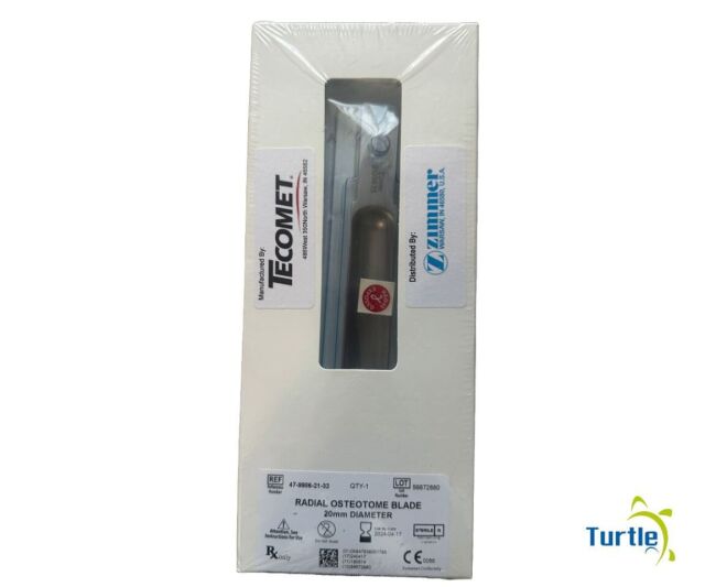 New ZIMMER 47-9986-21-32 Tecomet Zimmer RADIAL OSTEOTOME BLADE 20mm Diameter REF 47-9986-21-32, 2024-04-17 Disposables - General For Sale - DOTmed Listing #4821830: