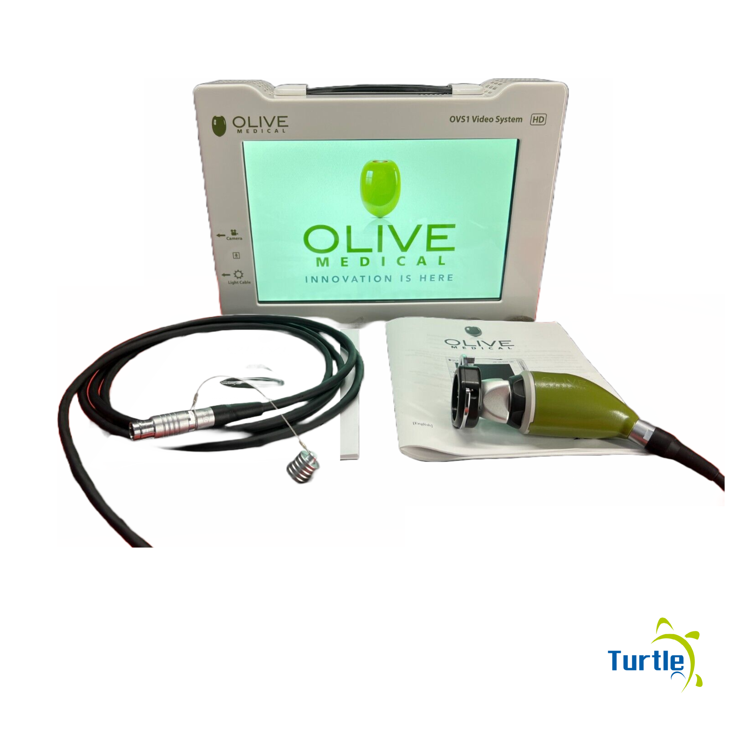 OLIVE Medical OVS1 Video System HD Portable All-In-One System w/ Storz F/O Cable