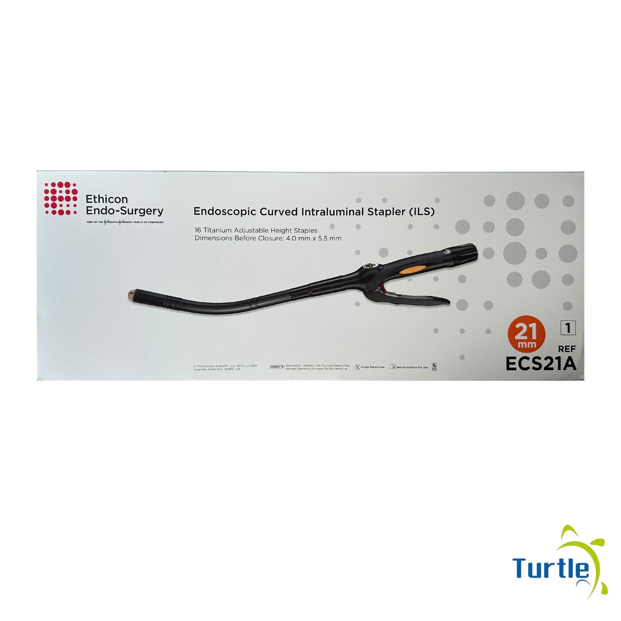 Ethicon Endo-Surgery Endoscopic Curved Intraluminal Stapler (ILS) - 21 mm - 4.0 mm x 5.5 mm - 2025-01-31