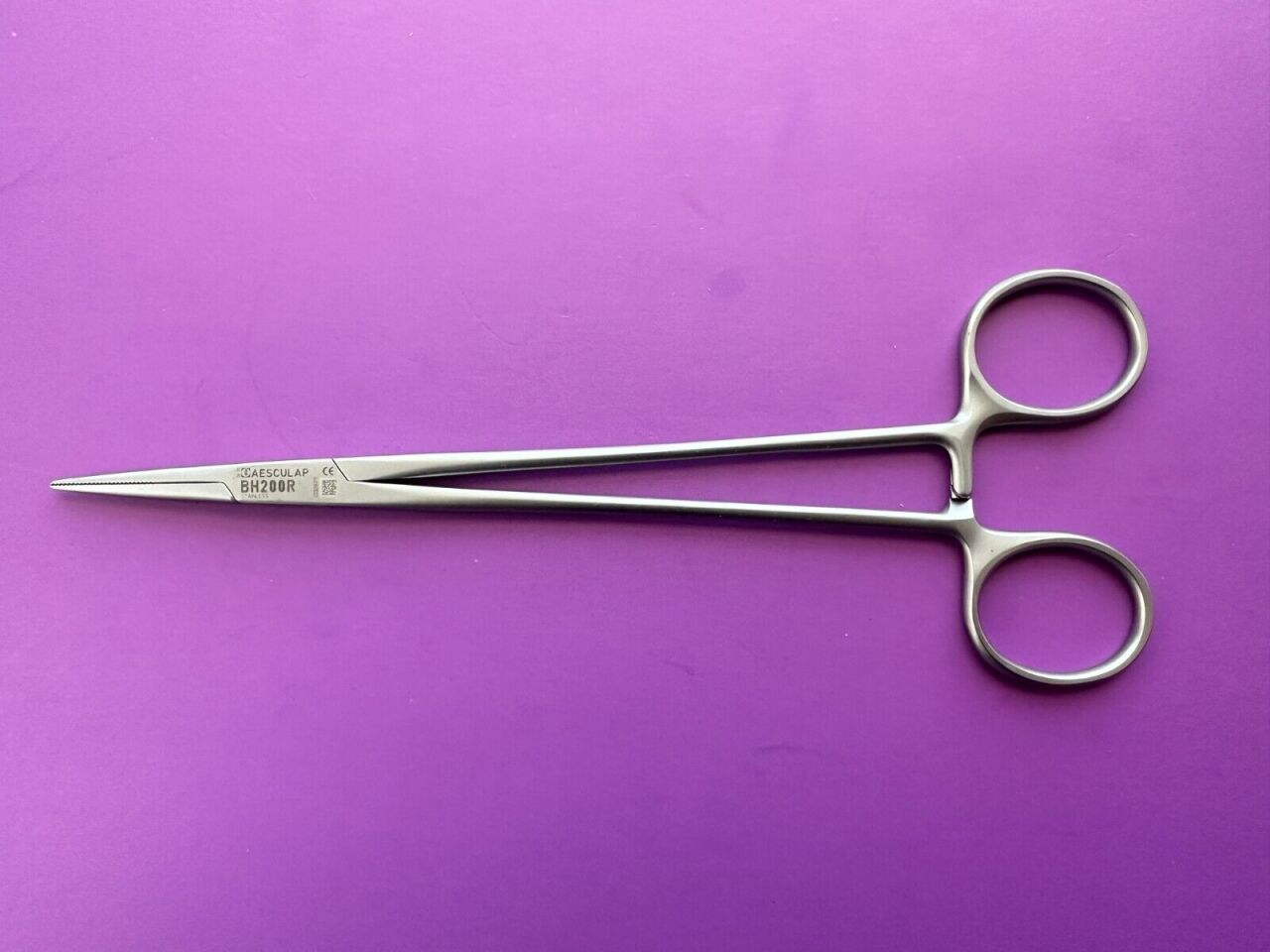 Adson Tonsil Forceps Delicate Straight Jaw 7 1/4 in