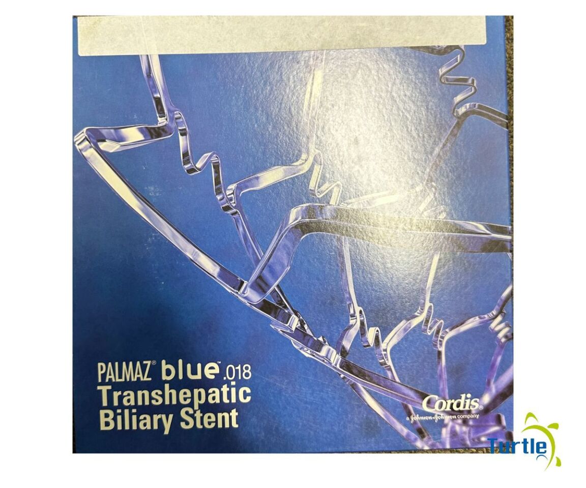Cordis PALMAZ blue .018 Transhepatic Biliary Stent 5mm 18mm 80cm REF PB1850BSS EXPIRED