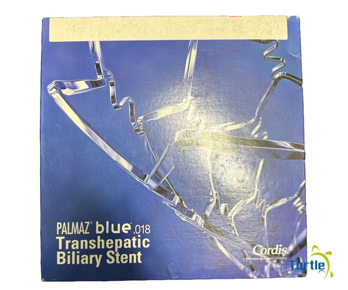 Cordis PALMAZ blue .018 Transhepatic Biliary Stent 7mm 12mm 80cm REF PB1270BSS EXPIRED