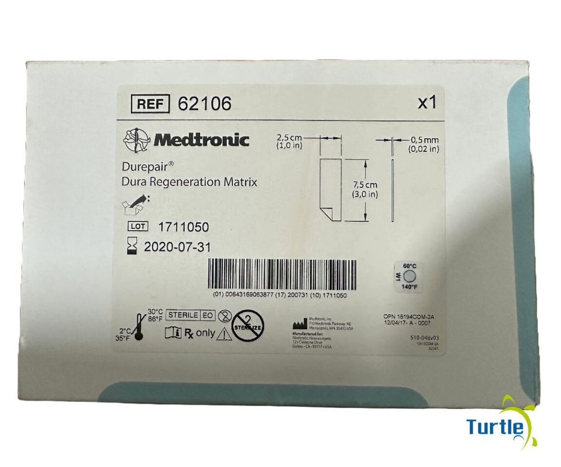 Medtronic Durepair Dura Regeneration Matrix REF 62106 EXPIRED