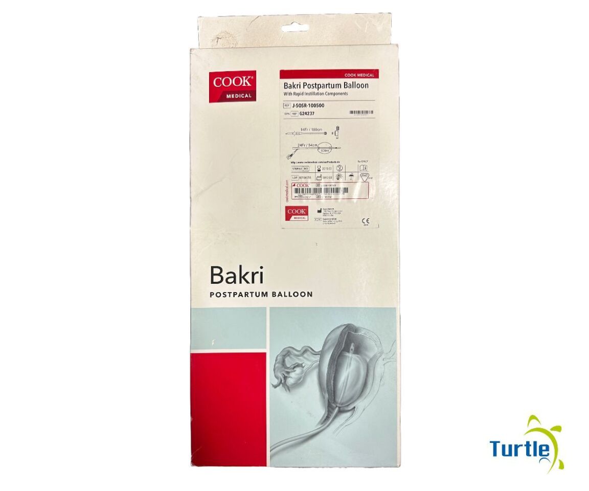 COOK MEDICAL Bakri Postpartum Balloon With Rapid Instillation Components REF J-SOSR-100500 EXPIRED