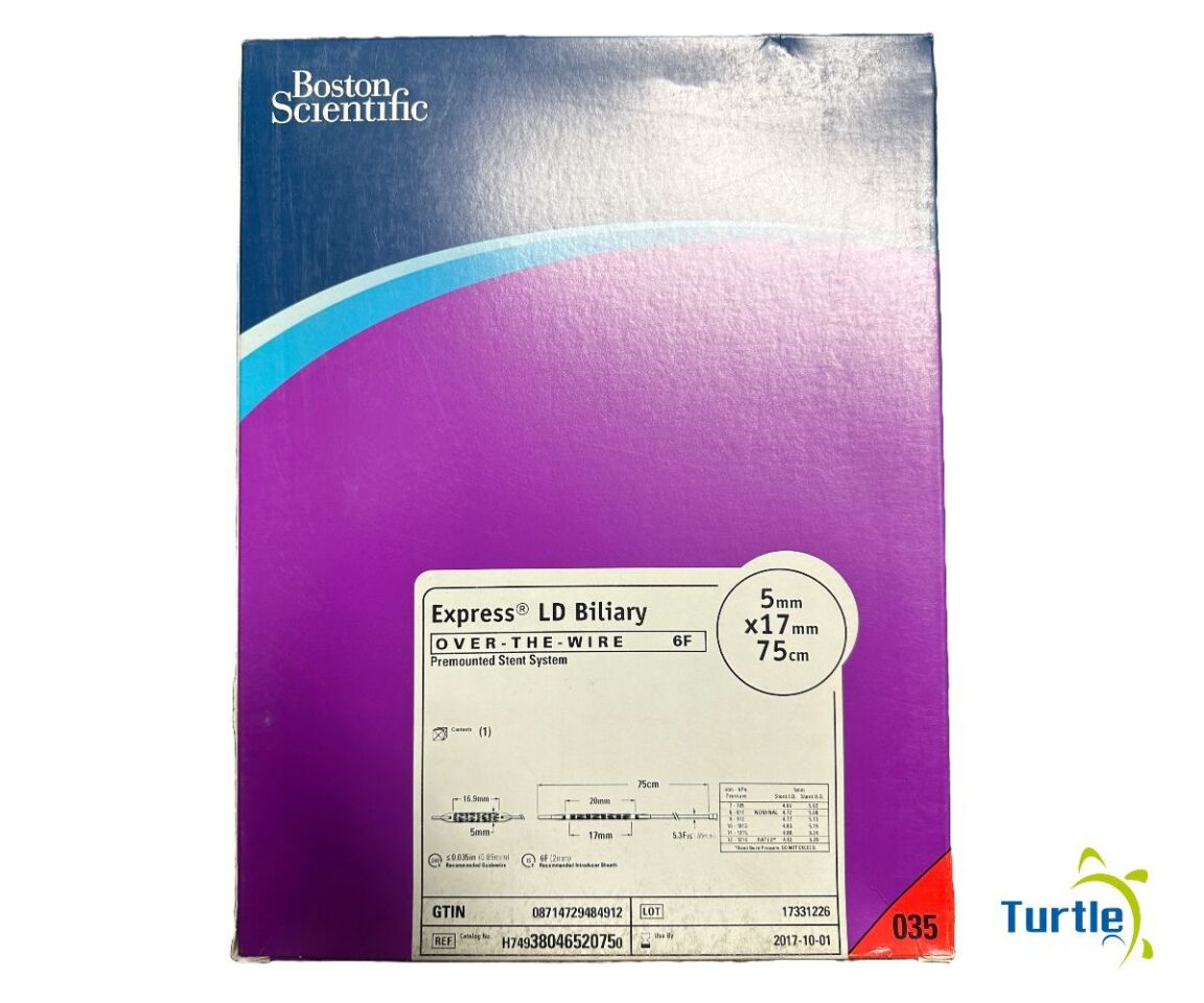 Boston Scientific Express LD Biliary OVER-THE-WIRE 6F Premounted Stent System 5mm x 17mm 75cm REF H74938046520750 EXPIRED