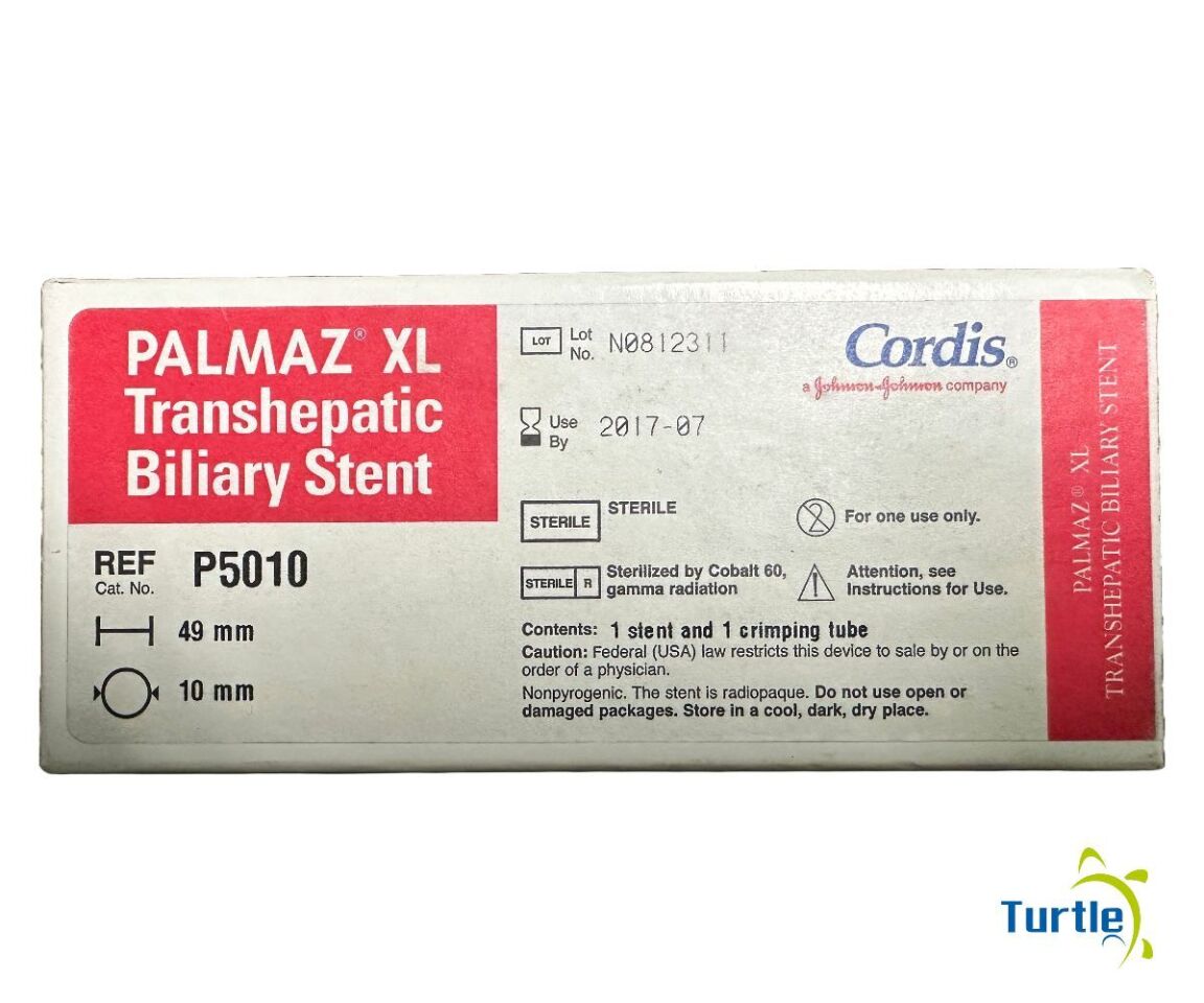 Cordis PALMAZ XL Transhepatic Biliary Stent 49 mm 10 mm REF P5010 Expired