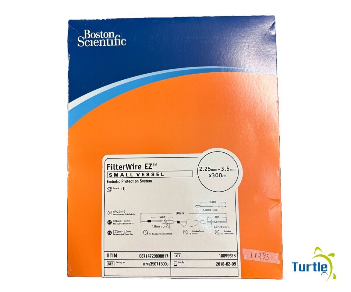 Boston Scientific FilterWire EZ SMALL VESSEL Embolic Protection System 2.25mm - 3.5 mm x 300 cm REF H749390713000 EXPIRED