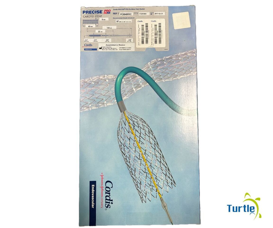 Cordis PRECISE PRO Rx Nitinol Stent System CAROTID STENT 9mm x 40mm 135cm REF PC0940RXC EXPIRED